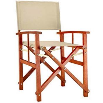 Regiestuhl Cannes Eukalyptus Creme FSC®-zertifiziert