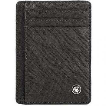 POWR Men's Slim Wallet, RFID Blocking Credit Card Holder