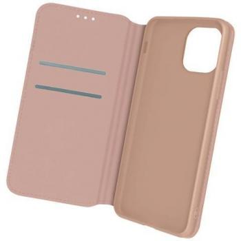 Funda Rosa para iPhone 12 / 12 Pro con Soporte y Tarjetero