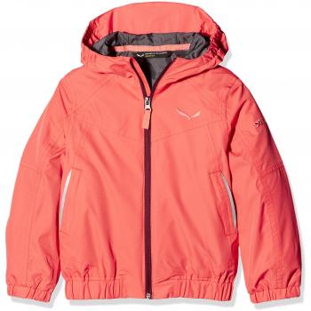 Chaqueta SALEWA Puez 2 PTX 2L K JKT para niños, Hot Coral