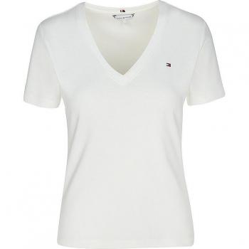 Blanc T‑shirt Tommy Hilfiger Slim CODY XS Femme