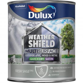 Sage Fresh Weatherproof Paint – 750 ml