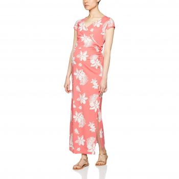 MAMALICIOUS Mlhawai S/S Jersey Maxi a, Vestido de Maternidad, Multicolor