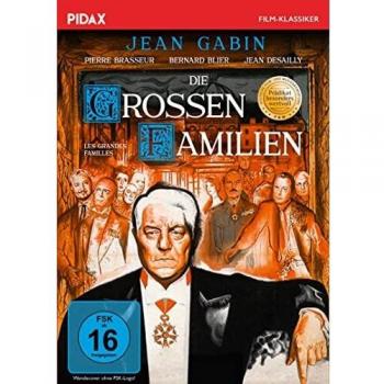 Die großen Familien (Les grandes familles) / Mit dem PRÄDIKAT BESONDERS WERTVOLL ausgezeichnete Bestsellerverfilmung mit Jean Gabin (Pidax Film-Klassiker)