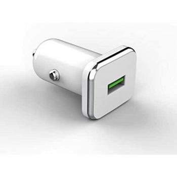 We bundle car charger + lightning cable 1.5m