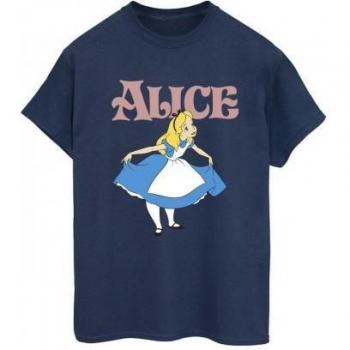 T‑shirt femme Disney Alice dans le pays des merveilles « Take A Bow », blanc, taille XXL