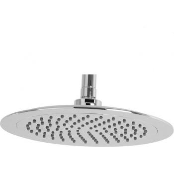 Traesio Soffione Doccia Slim Tondo 24 cm Plus – Miscelatore Shower in ABS