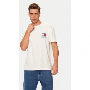 T-shirt Tommy Jeans Écru Regular Fit Fun Novelty
