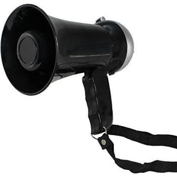 Mini Porte-voix FISHTEC avec alarme sonore