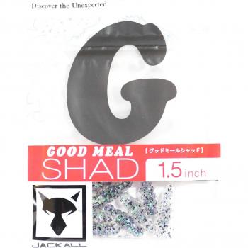 Crystal Goodmeal Jackall 1.5 Soft Lure Shad (0688)