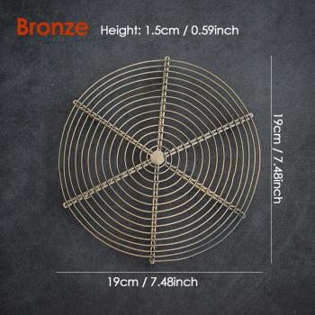Round Iron BBQ and Cake Holder