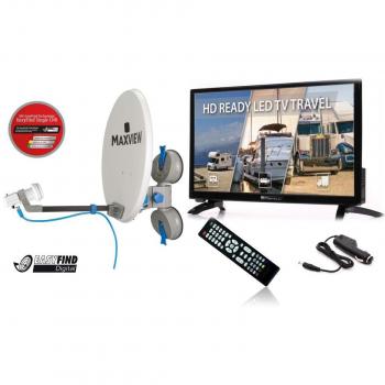 Maxview Remora Pro 24 LED Fernseher mit Sat-Anlage