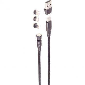 ShiverPeaks Magnetisches 6 in 1 USB Ladekabel 540°, 60W, 2 m