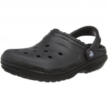 Zoccoli Crocs Foderati Classici Nero/Nero