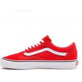 Vans Old Skool Sneaker aus Stoff in Rot