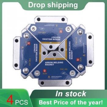 4PCS Multi-Angle Magnetic Welding Holders with Arrow Guide
