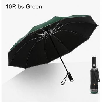 Carrito Urbano con Toldo Luminoso, 3 Pliegues, Para la Lluvia