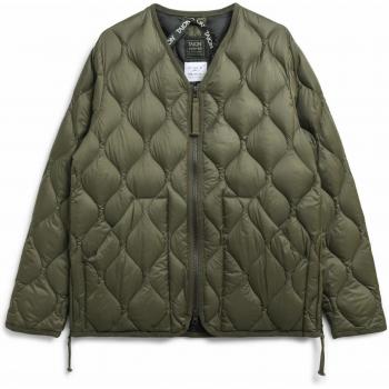Chaqueta Militar con Cuello de Pico y Soft Shell