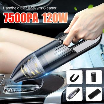 6000 Pa Car‑Clean Handheld – Nass & Trocken Staubsauger, 120 W