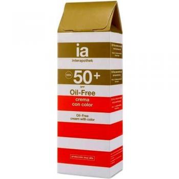 Interapothek crema solar oil-free con color SPF50+ 50ml