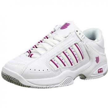 K-Swiss Defier Rs, Damen Tennisschuhe, Weiß (White/Veryberry)
