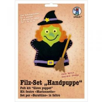 Ludwig Bähr Filzset Handpuppe Hexe