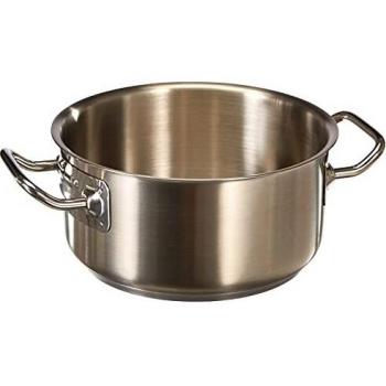 Casseruola Bassa Inox Induction 20 cm – Capacità 2,8 L