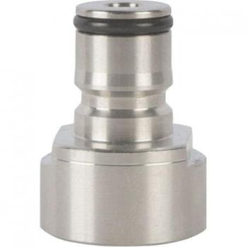 Acoplador de Barril Cornelius con Bloqueo de Bola 5/8” BSP
