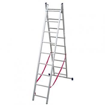 Échelle Aluminium 2 Niveaux Ajustable