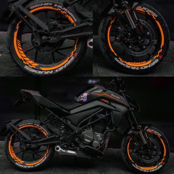Autocollant CinarExtreme Jante Orange