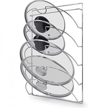 Wall‑Mounted Pot Lid Rack