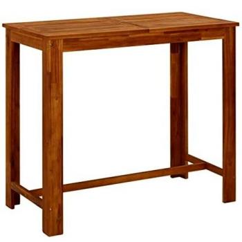 Etagère à vin en bois d'acacia massif 120x60x105 cm