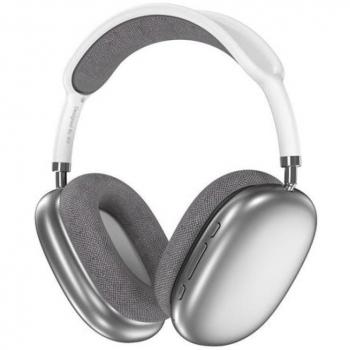 Auriculares Bluetooth BE25 Plata XO con Micrófono, Diadema Ajustable y Autonomía de hasta 8 horas