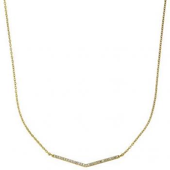 Celesta Gold Damen Collier 375/