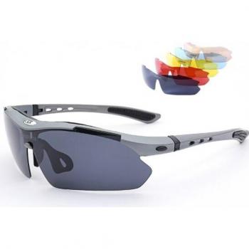Clear Mirror Lens Fishing Sunglasses