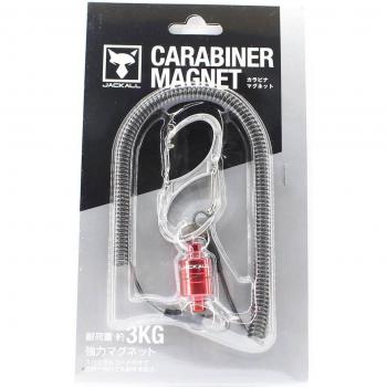 Mousqueton Magnétique Jackall 3kg Rouge