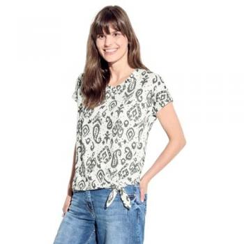 Chemise Décontractée Cecil Femme à Imprimé Blanc – L