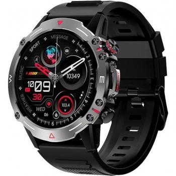 Silikon‑Smartwatch „Adventure“ – 46 mm, 8434847073538, Schwarz