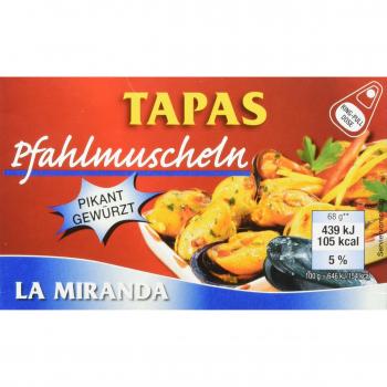 La Miranda pikante Pfahlmuscheln, 115 g