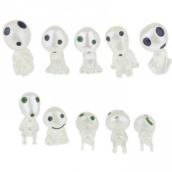Spirite des Bois Ghibli – Mini Figurine Luminescente Étoile d’Élfen