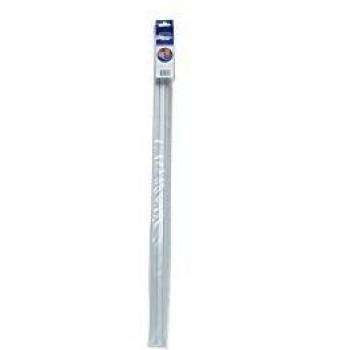 Bas de porte Mistral argent 103 cm