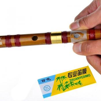 1Pc/5Pcs Bamboo Dizi Flute with Metal Diaphragm