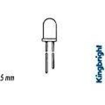 Lampada LED 5mm rossa lampeggiante