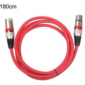 Cable de Mezclador XLR 3‑pines 180 cm antiinterferencias
