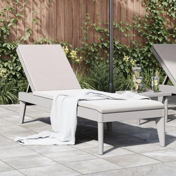 Tumbona Maison Exclusive Gris 186×60×29 cm