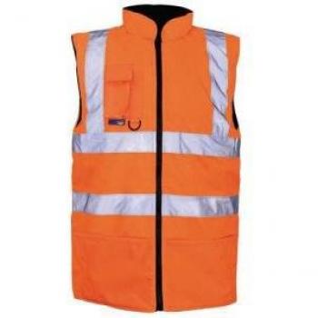 Hi-Vis Reversible Body Warmer