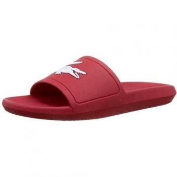 Lacoste Croco Slide 119 Herren Rot‑Schnürslipper EU 40,5 / UK 7