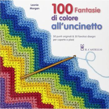 100 fantasie di colore all'uncinetto