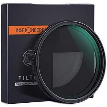 Filtro K&F 40,5 mm Nano‑X – Tecnologia XV40