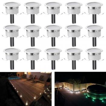 Kit de Spots LED 1W para Exterior DC12V 30mm